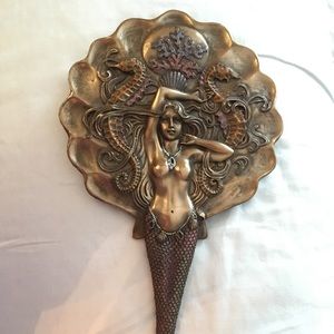Mermaid hand mirror